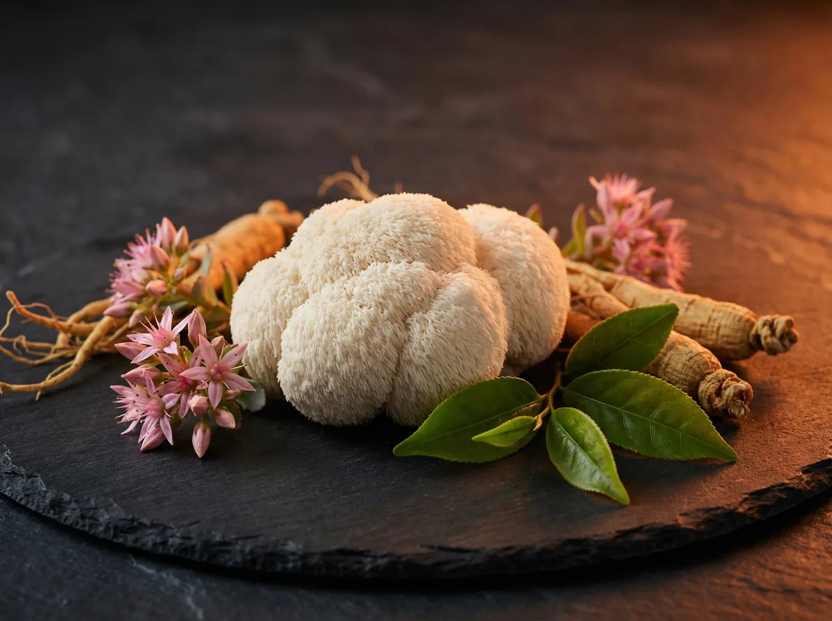 Aftershock nootropic ingredients - Lion's Mane, L-Theanine, Rhodiola Rosea